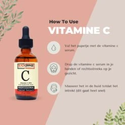 Vitamine C Serum - 60 ML - Vitamine C Serum Gezicht - Serum Gezichtsverzorging - Collageen - Anti Rimpel - Anti Acne - Tegen Pigmentvlekken -Verzorgingsvoordeel Huis 1200x1200 1560