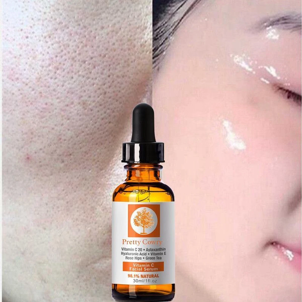 Gezicht Serum - Vitamine C - Anti Age - Anti Acne - Hydraterende Werking - Celvernieuwing - Tegen Pigmentvlekken - Gezichtsverzorging 4 Gezicht Serum - Vitamine C - Anti Age - Anti Acne - Hydraterende Werking - Celvernieuwing - Tegen Pigmentvlekken - Gezichtsverzorging - Afbeelding 4