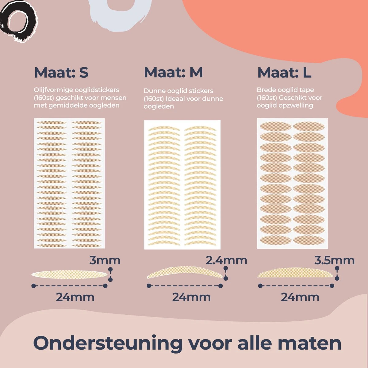 Le Civa Ooglidstickers Onzichtbaar 460 Stuks – Ooglidtape – Ooglidcorrectie – Ooglift Strips – Ooglid – Eye Tape – Hangende Oogleden – Vermoeide Ogen 2 Le Civa Ooglidstickers Onzichtbaar 460 Stuks – Ooglidtape – Ooglidcorrectie – Ooglift Strips – Ooglid – Eye Tape – Hangende Oogleden – Vermoeide Ogen - Afbeelding 2