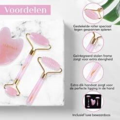 Sensage Rozenkwarts Roller Met Gua Sha Steen | Massage Jade Roller | 100% Natuurlijk Rose Quartz | Gezichtsroller | Face Roller | Roller | Gezichtsmassage | 4-delige Beauty Set 11 Sensage Rozenkwarts Roller Met Gua Sha Steen | Massage Jade Roller | 100% Natuurlijk Rose Quartz | Gezichtsroller | Face Roller | Roller | Gezichtsmassage | 4-delige Beauty Set -Verzorgingsvoordeel Huis 1200x1200 1745