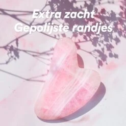 GuaSha Premium Jade Tool Roze - 100% Rozenkwarts - Inclusief E-Book -Verzorgingsvoordeel Huis 1200x1200 1760