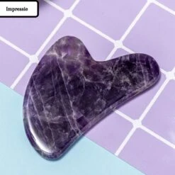 Demiracle® Pure Amethist Gua Sha – Schraper - Massagehulpmiddel – Gezichtsmassage – Massage – Jade Roller - Face Roller - Ontspanning -Verzorgingsvoordeel Huis 1200x1200 1765