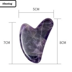 Demiracle® Pure Amethist Gua Sha – Schraper - Massagehulpmiddel – Gezichtsmassage – Massage – Jade Roller - Face Roller - Ontspanning -Verzorgingsvoordeel Huis 1200x1200 1768