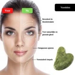 Demiracle® Pure Jade Gua Sha – Schraper - Massagehulpmiddel – Gezichtsmassage – Massage – Jade Roller - Face Roller – Ontspanning 10 Demiracle® Pure Jade Gua Sha – Schraper - Massagehulpmiddel – Gezichtsmassage – Massage – Jade Roller - Face Roller – Ontspanning -Verzorgingsvoordeel Huis 1200x1200 1769