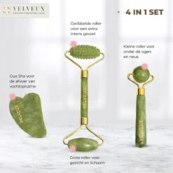 Velveux Gua Sha Jade Steen Gezichtsroller 4 Delige Set Cadeau Voor Vrouw - Geschenkset Vrouwen - Jade Roller - Gezichtsmassage - Valentijnsdag Cadeau 18 Velveux Gua Sha Jade Steen Gezichtsroller 4 Delige Set Cadeau Voor Vrouw - Geschenkset Vrouwen - Jade Roller - Gezichtsmassage - Valentijnsdag Cadeau -Verzorgingsvoordeel Huis 1200x1200 1773