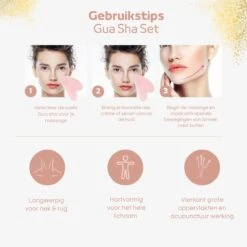Sensage Gua Sha Set | 3-Delige Massage Set | 100% Natuurlijke Rozenkwarts Guasha Steen | Relax Anti Aging | Huidverzorging | Ontspanning | Gezichtsmassage | Lekkerder In Je Vel 19 Sensage Gua Sha Set | 3-Delige Massage Set | 100% Natuurlijke Rozenkwarts Guasha Steen | Relax Anti Aging | Huidverzorging | Ontspanning | Gezichtsmassage | Lekkerder In Je Vel -Verzorgingsvoordeel Huis 1200x1200 1789