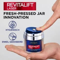 L’Oréal Paris Revitalift Laser Pressed Nachtcrème - Retinol En Niacinamide - 50 Ml 10 L’Oréal Paris Revitalift Laser Pressed Nachtcrème - Retinol En Niacinamide - 50 Ml -Verzorgingsvoordeel Huis 1200x1200 1813