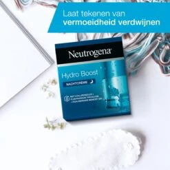 Neutrogena Hydro Boost Nachtcrème, Intensief Hydraterende En Herstellend Masker, Met Hyaluronzuur, 100% Plantaardige Trehalose En Egaliserende Memory Gel, Voor Alle Huidtypen En Olievrij, 1 X 50 Ml -Verzorgingsvoordeel Huis 1200x1200 1878