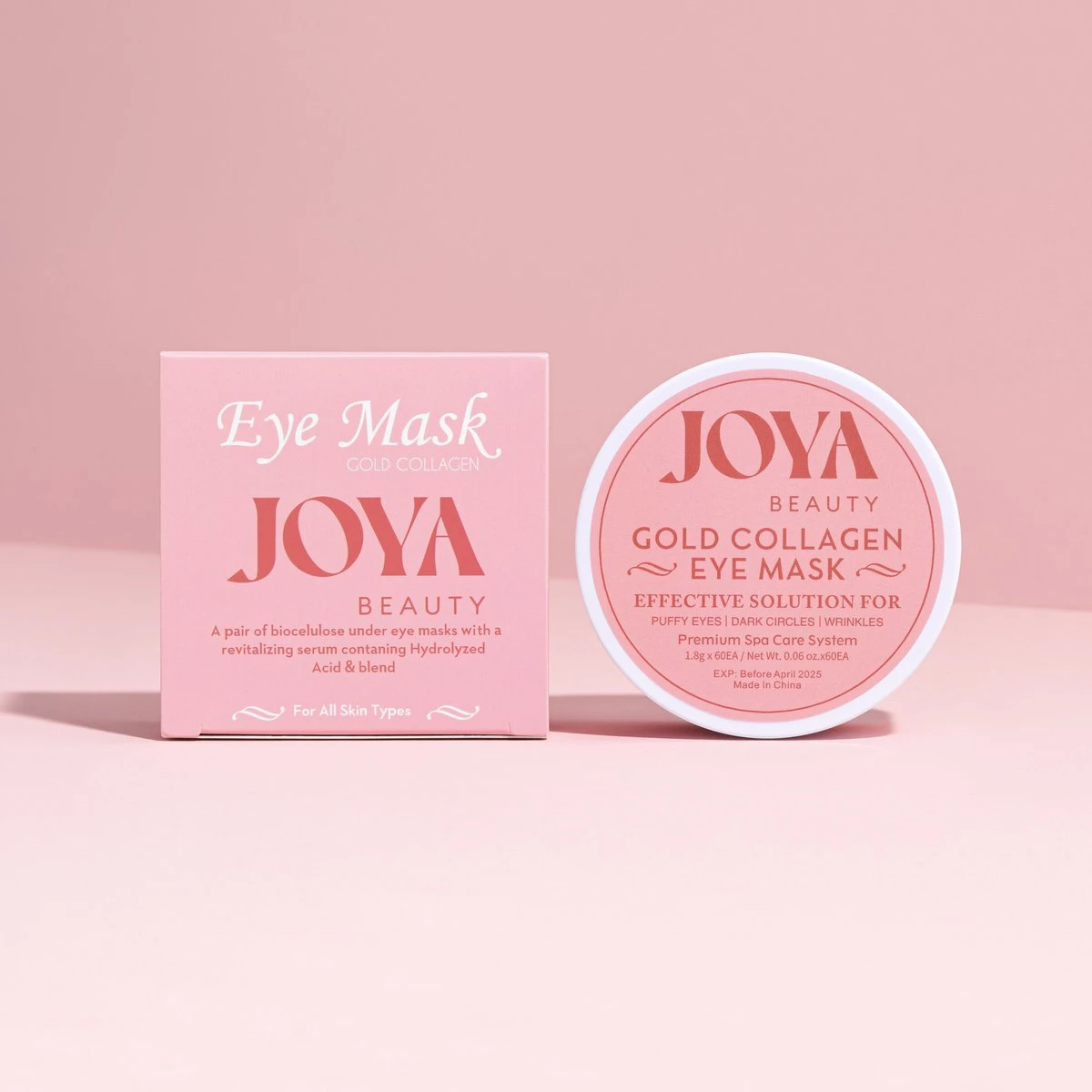 Joya Beauty Collageen Oogmasker - 24K Goud Oog Masker Patch - 60 Stuks (30 Paar) 2 Joya Beauty Collageen Oogmasker - 24K Goud Oog Masker Patch - 60 Stuks (30 Paar) - Afbeelding 2