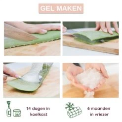 Dr. Green® 1x- Aloë Vera Blad - MAAK GEL IN 3 MINUTEN - 100% Puur - Biologisch -Verzorgingsvoordeel Huis 1200x1200 245