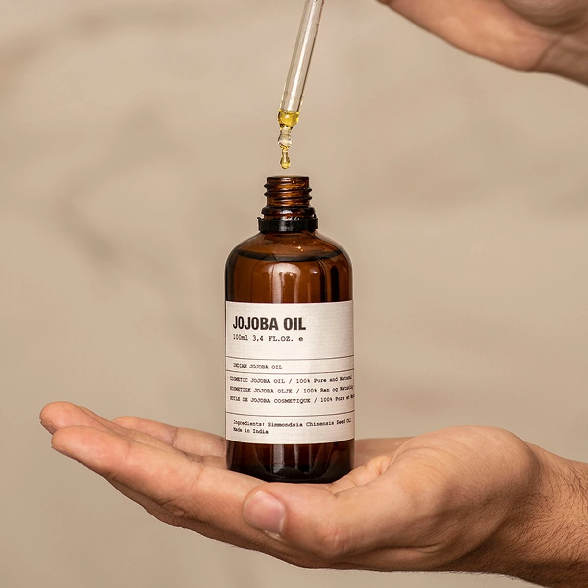 Merkloos Biologische Jojoba Olie Uit India - 100% Puur, Koudgeperst 3 Merkloos Biologische Jojoba Olie Uit India - 100% Puur, Koudgeperst - Afbeelding 3