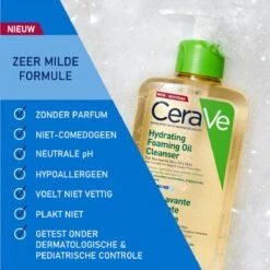 CeraVe - Hydrating Foaming Oil Cleanser - Voor Normale Tot Droge Huid - 236ml -Verzorgingsvoordeel Huis 1200x1200 28