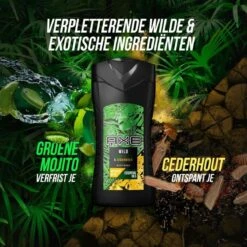 Axe Green Mojito & Cedarwood Douchegel - 6 X 250 Ml - Voordeelverpakking 14 Axe Green Mojito & Cedarwood Douchegel - 6 X 250 Ml - Voordeelverpakking -Verzorgingsvoordeel Huis 1200x1200 362