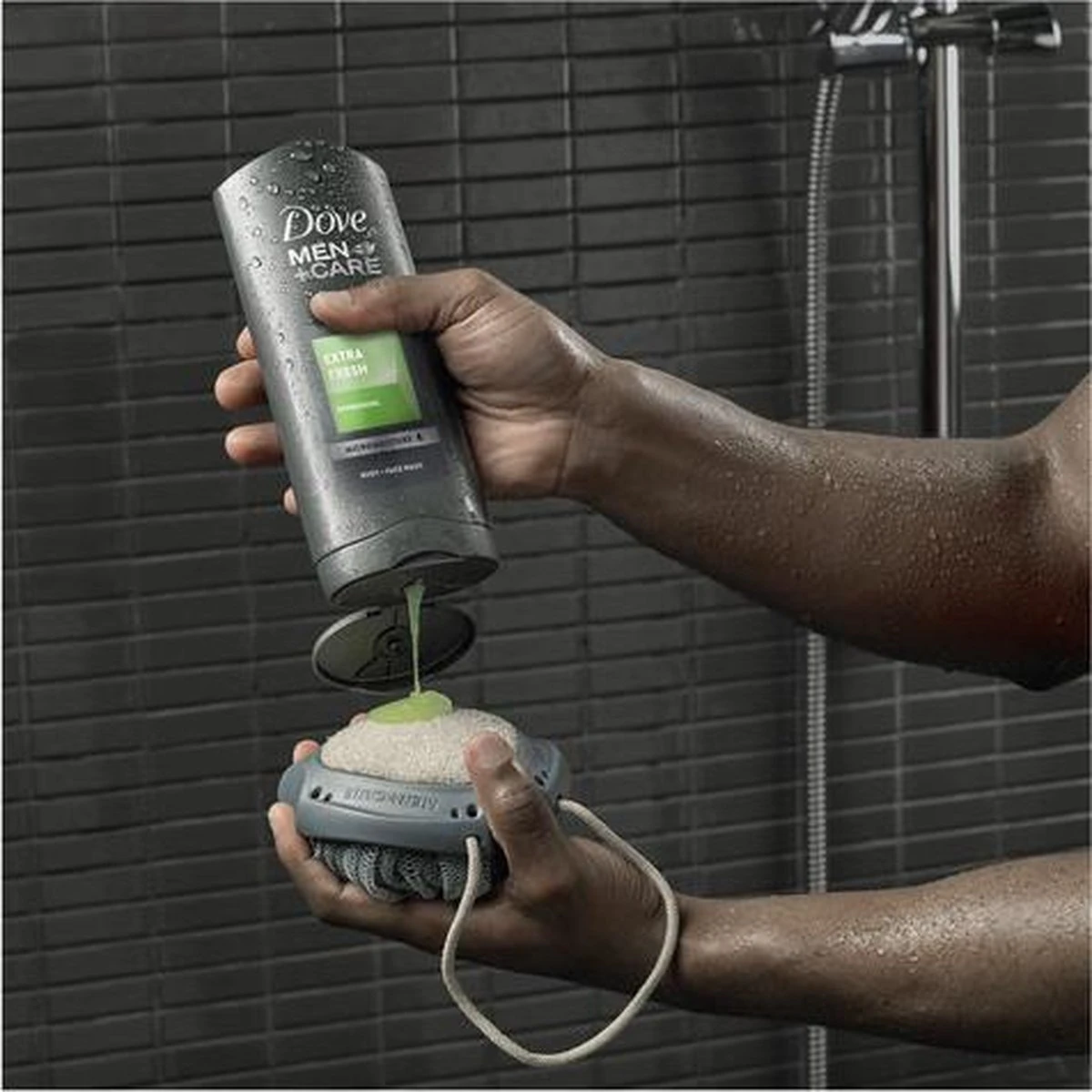 Dove Men+Care Extra Fresh Douchegel - 6 X 400 Ml - Voordeelverpakking 6 Dove Men+Care Extra Fresh Douchegel - 6 X 400 Ml - Voordeelverpakking - Afbeelding 6