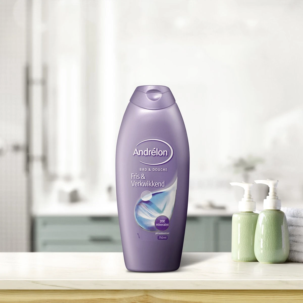 Andrélon Bad & Douche Fris & Verkwikkend Bad- En Doucheschuim - 6 X 750 Ml - Voordeelverpakking 3 Andrélon Bad & Douche Fris & Verkwikkend Bad- En Doucheschuim - 6 X 750 Ml - Voordeelverpakking - Afbeelding 3