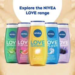 NIVEA Love Sunshine Douchegel - 6 X 250 Ml - Voordeelverpakking -Verzorgingsvoordeel Huis 1200x1200 616