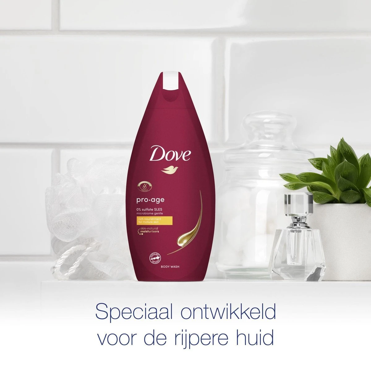Dove Pro Age Douchegel - 6 X 450 Ml - Voordeelverpakking 4 Dove Pro Age Douchegel - 6 X 450 Ml - Voordeelverpakking - Afbeelding 4