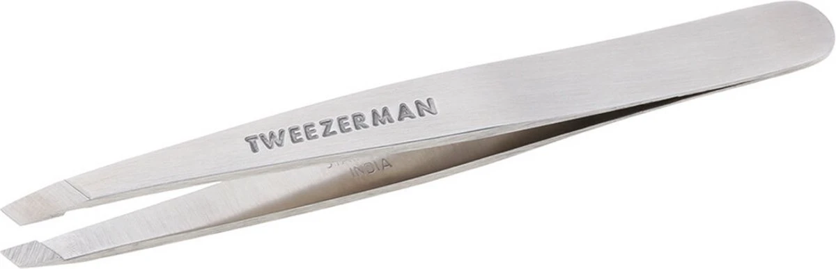 Tweezerman Slant Tweezer RVS Pincet - 1 St 1 Tweezerman Slant Tweezer RVS Pincet - 1 St