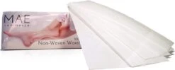 MAE® Wax Strips - Harsstrips - Ontharen - Ontharingsstrips - Nonwoven - Waxstrips - Non Woven - Wax Epilator - Voor Het Doeltreffend Verwijderen Van Ongewenste Haartjes - 100 Stuks -Verzorgingsvoordeel Huis 1200x481