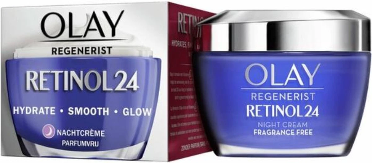 Olay Retinol24 - Nachtcrème - Met Retinol En Vitamine B3 - 50ml 2 Olay Retinol24 - Nachtcrème - Met Retinol En Vitamine B3 - 50ml - Afbeelding 2