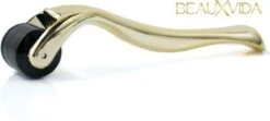 Titanium - 540 Micro-Needle 0.5mm DermaRoller | Skin Roller | Gezichts- En Huidverzorging | Huidverjonging | Steriel Verpakt | Gold Edition -Verzorgingsvoordeel Huis 1200x537 1