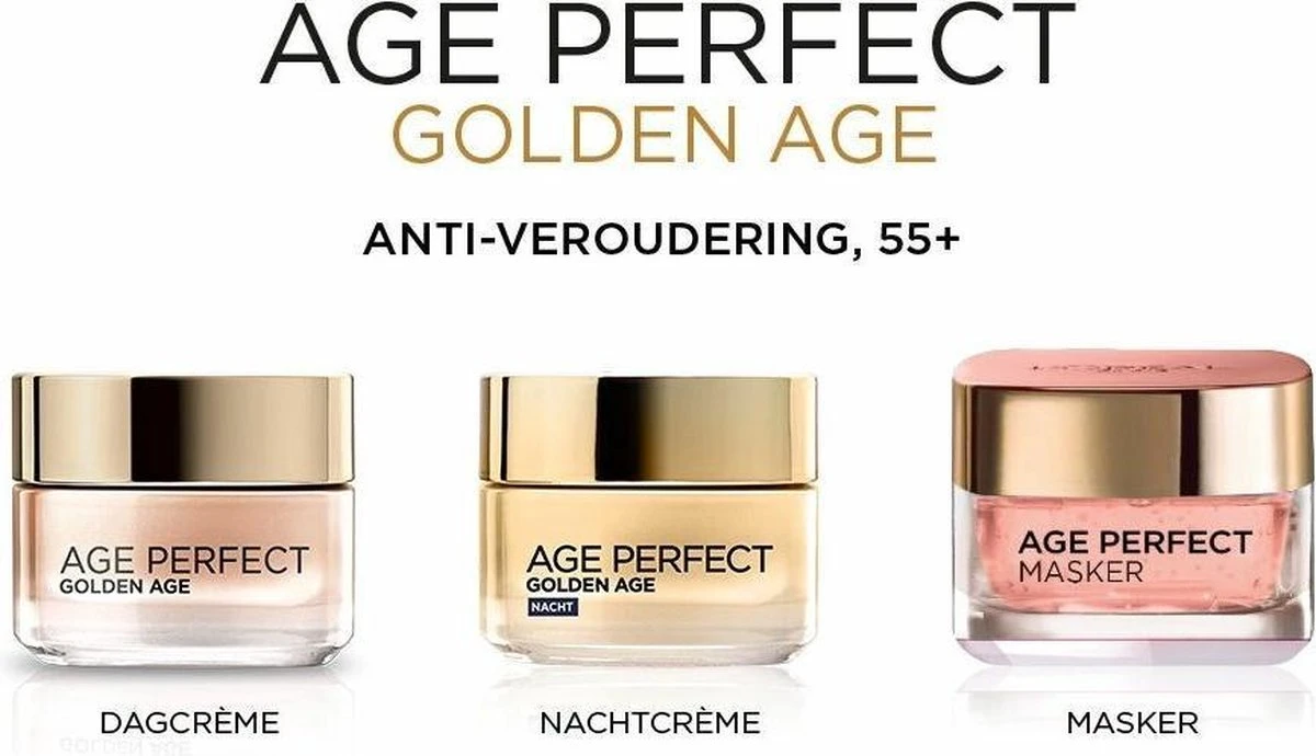 L’Oréal Paris Skin Expert Age Perfect Golden Age Nachtcrème - 50ml 5 L’Oréal Paris Skin Expert Age Perfect Golden Age Nachtcrème - 50ml - Afbeelding 5