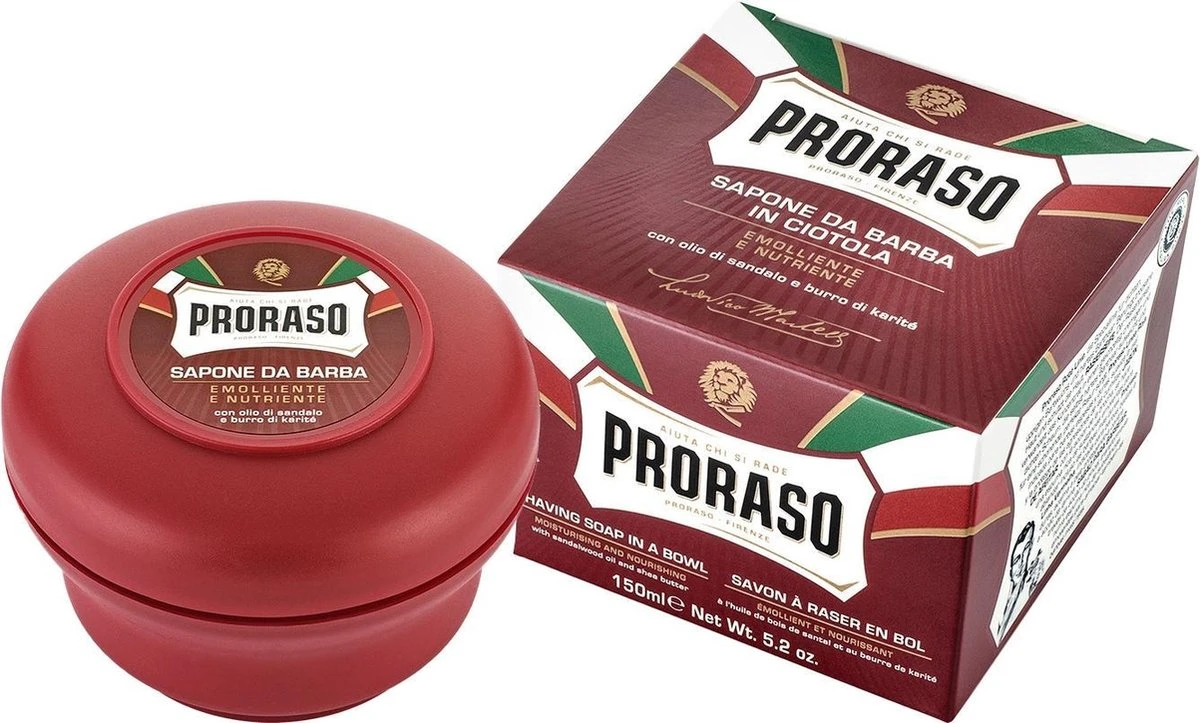 Proraso Sandalwood Scheercreme Bol 150ml 6 Proraso Sandalwood Scheercreme Bol 150ml - Afbeelding 6