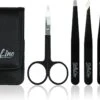 Pincet - 6 Delige Pincet Set - Bellaline - Pincet Epileer - Pincet RVS - Manicure Set - Ontharen - Pincetten - Pincet Splinter - Eyebrow - Tweezer - Epileren - Ontharing - Pincetset - Pincet Hobby - Tweezers