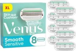 Gillette Venus Smooth - Mesjes Met Beschermende Kussentjes - 8 Navulmesjes 16 Gillette Venus Smooth - Mesjes Met Beschermende Kussentjes - 8 Navulmesjes -Verzorgingsvoordeel Huis 1200x813 3