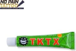 No Pain Tattoo - TKTX - Green - Tatoeage - Tattoo - Zalf -verdovende Créme - Tattoo Zonder Pijn - Snelwerkend En Langdurig - 10 G -Verzorgingsvoordeel Huis 1200x818 1