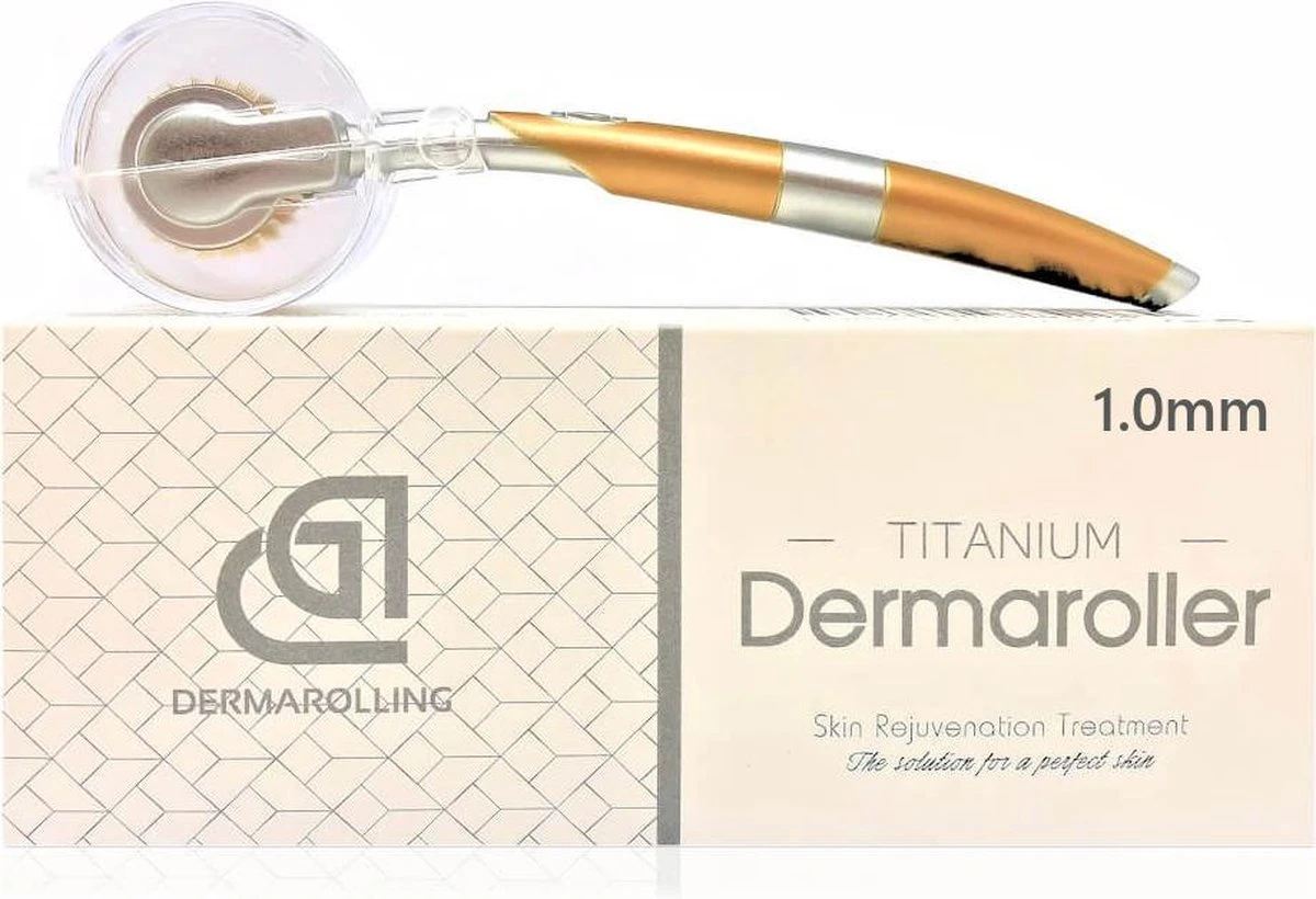 Dermarolling® Titanium Dermaroller - 1.0mm 1 Dermarolling® Titanium Dermaroller - 1.0mm