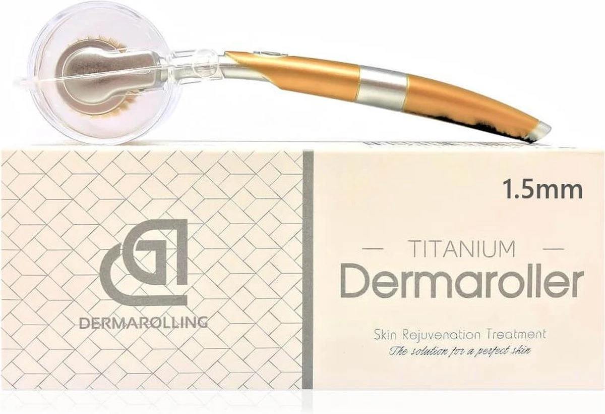 Dermarolling® Titanium Dermaroller - 1.5mm 1 Dermarolling® Titanium Dermaroller - 1.5mm