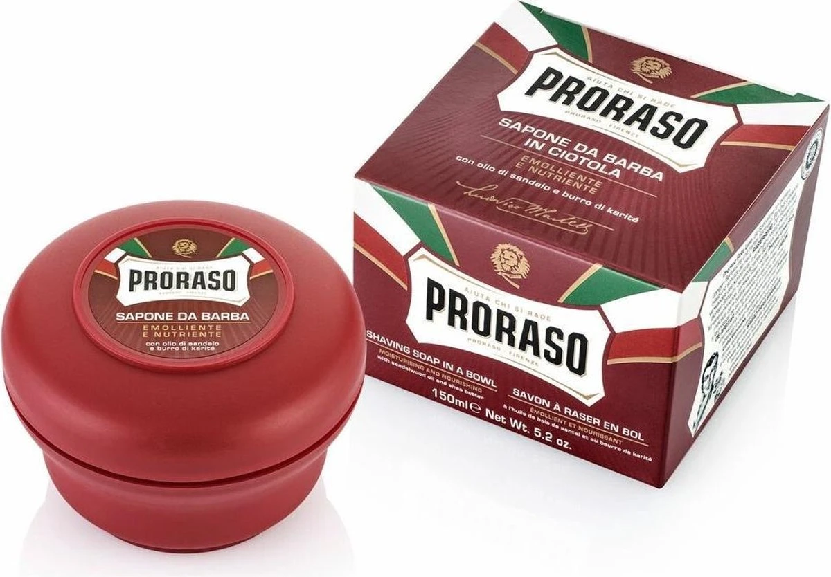 Proraso Sandalwood Scheercreme Bol 150ml 1 Proraso Sandalwood Scheercreme Bol 150ml