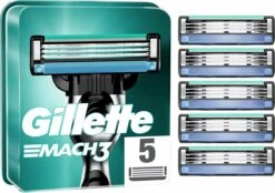 Gillette® Gillette Scheermesjes Mach3 5 Stuks -Verzorgingsvoordeel Huis 1200x847 3