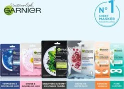 Garnier SkinActive - Hydra Bomb Sheet Masker Met Granaatappel - Gezichtsmasker - 20 Stuks - Voordeelverpakking -Verzorgingsvoordeel Huis 1200x866 3
