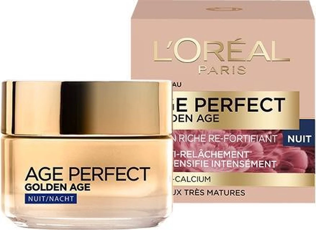L’Oréal Paris Skin Expert Age Perfect Golden Age Nachtcrème - 50ml 11 L’Oréal Paris Skin Expert Age Perfect Golden Age Nachtcrème - 50ml - Afbeelding 11