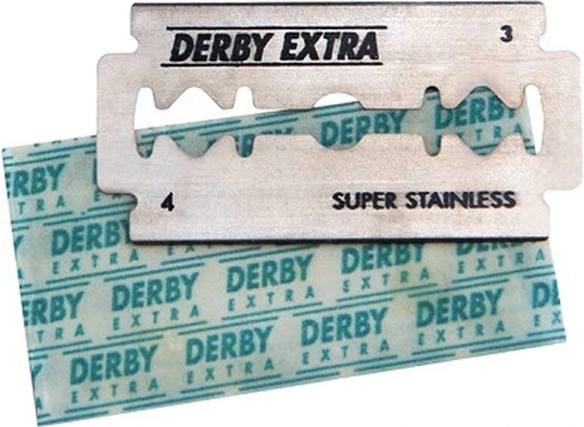 Derby Professional Double Razor Blades Scheermesjes - 100 Stuks 4 Derby Professional Double Razor Blades Scheermesjes - 100 Stuks - Afbeelding 4
