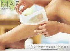 MAE® Wax Strips - Harsstrips - Ontharen - Ontharingsstrips - Nonwoven - Waxstrips - Non Woven - Wax Epilator - Voor Het Doeltreffend Verwijderen Van Ongewenste Haartjes - 100 Stuks -Verzorgingsvoordeel Huis 1200x879 1
