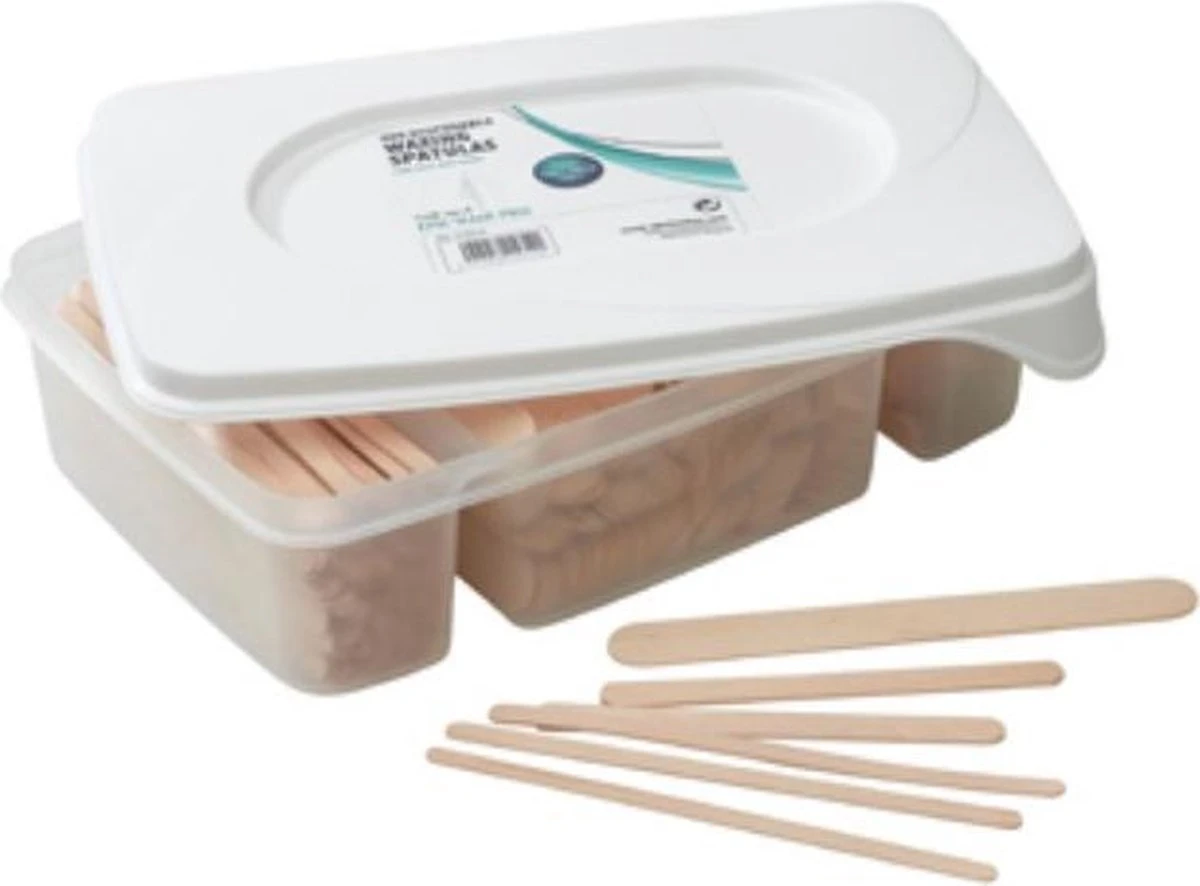 Sibel Hars Spatel Kit Met 3 Maten 400 Stuks 1 Sibel Hars Spatel Kit Met 3 Maten 400 Stuks