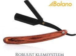 Bolano® Premium Shavette Open Scheermes Brown Wood + 50 Single Edge Scheermesjes - Klassiek Barbiersmes Straight Razor Voor Mannen - Cut Throat Razor Nekmes - Klassiek Klap Scheermes - Safety Razor Feather Mes -Verzorgingsvoordeel Huis 1200x890 4