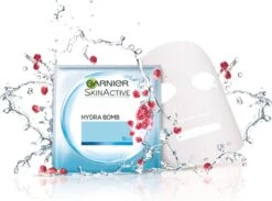Garnier SkinActive - Hydra Bomb Sheet Masker Met Granaatappel - Gezichtsmasker - 20 Stuks - Voordeelverpakking -Verzorgingsvoordeel Huis 1200x890 7