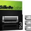 Gillette® Gillette Navulmesjes Voor GilletteLabs - Exfoliating Bar En Heated Razor - 3 Scheermesjes