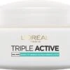 L’Oréal Paris Triple Active Dagcrème Normale Tot Gemengde Huid - 50 Ml