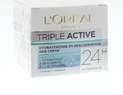 L’Oréal Paris Triple Active Dagcrème Normale Tot Gemengde Huid - 50 Ml -Verzorgingsvoordeel Huis 1200x925 1