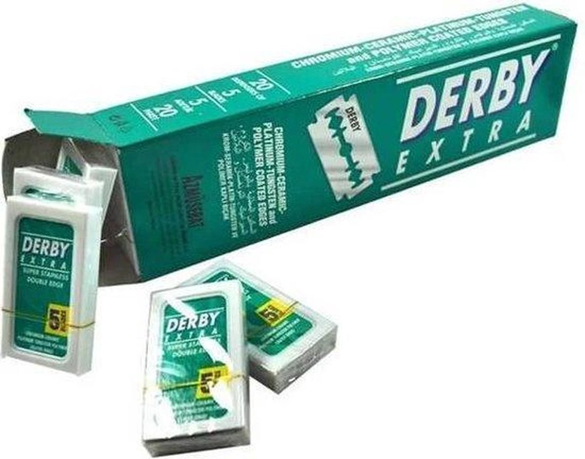 Derby Professional Double Razor Blades Scheermesjes - 100 Stuks 5 Derby Professional Double Razor Blades Scheermesjes - 100 Stuks - Afbeelding 5
