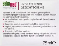 Sebamed Hydraterende Gezichtscrème - Huidverzorging - 75 Ml -Verzorgingsvoordeel Huis 1200x949 1