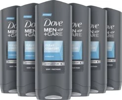 Dove Men+Care Clean Comfort Verzorgende Douchegel - 6 X 250 Ml - Voordeelverpakking 8 Dove Men+Care Clean Comfort Verzorgende Douchegel - 6 X 250 Ml - Voordeelverpakking -Verzorgingsvoordeel Huis 1200x982 2