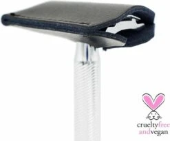 Beschermkap Safety Razor Reiskapje Vegan Leder Universeel
