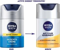 NIVEA MEN Active Energy Hydraterende Dagcrème - 50 Ml -Verzorgingsvoordeel Huis 1200x996 3