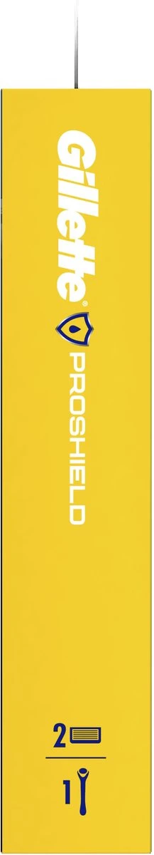 Gillette® Gillette ProShield - Scheersysteem - Voor Mannen - 1 Gillette Scheersysteem - 2 Navulmesjes 9 Gillette® Gillette ProShield - Scheersysteem - Voor Mannen - 1 Gillette Scheersysteem - 2 Navulmesjes - Afbeelding 9